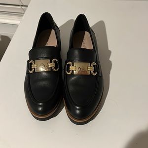 kate spade gold chain shoes